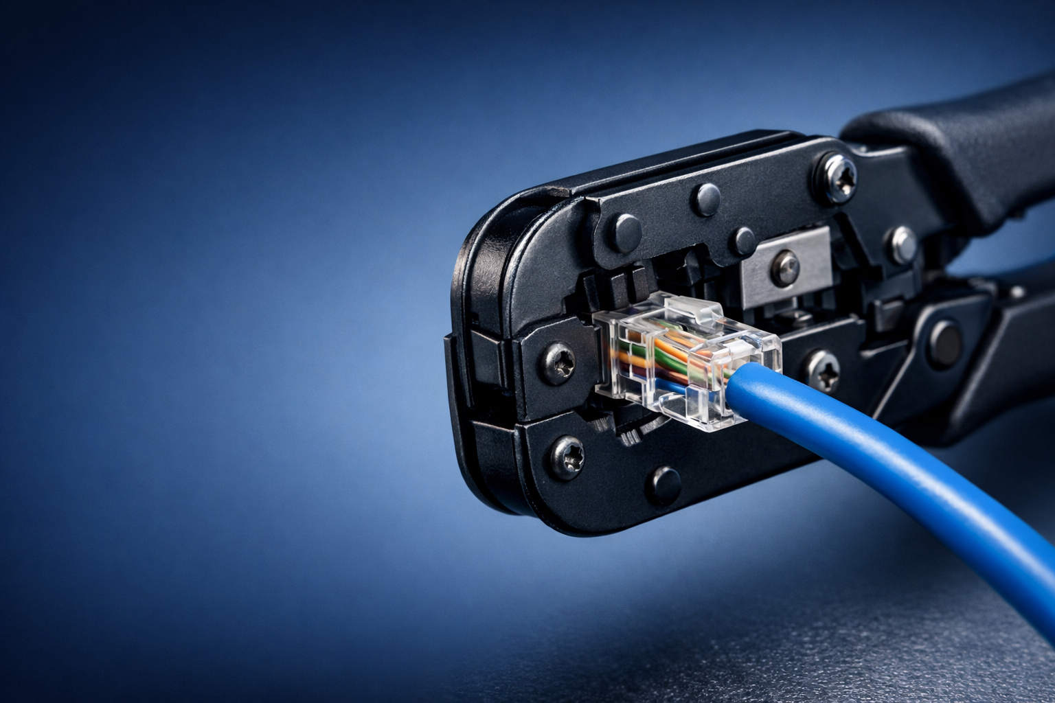 آموزش سوکت زدن RJ45 در خانه